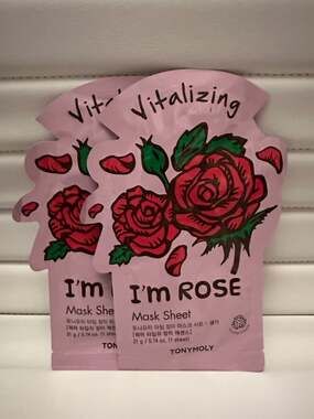 TONYMOLY I'm Rose Vitalizing Mask Sheet - 2 Pack